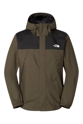 Veste à capuche - Kaki et noir