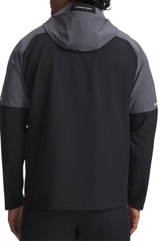 Veste à capuche - Gris et noir