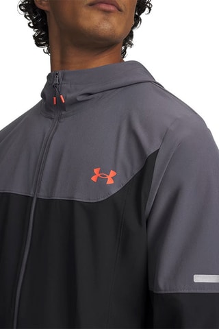 Veste à capuche - Gris et noir