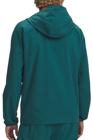 Veste de survêtement à capuche - Bleu canard