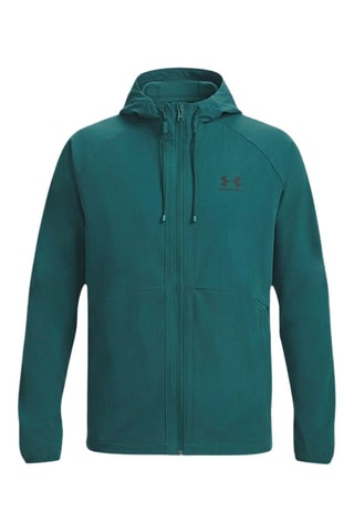 Veste de survêtement à capuche - Bleu canard