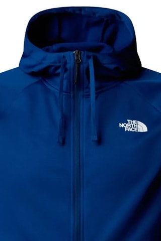 Veste à capuche - Bleu roi et blanc
