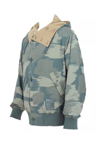 Veste à capuche - Kaki