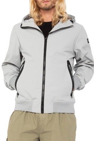 Blouson à capuche - Gris clair