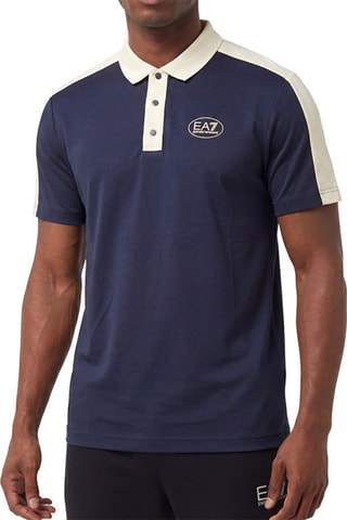 Polo regular - Bleu marine