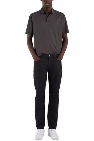 Polo droit - Bleu marine