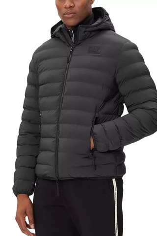 Doudoune à capuche - Noir