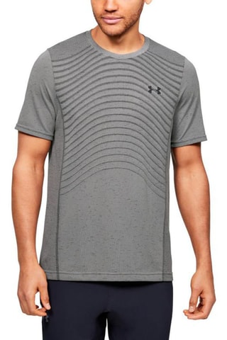 T-shirt Seamless Wave Ss Tee - Gris