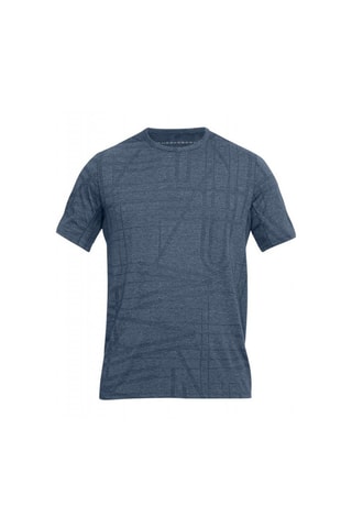 T-shirt Ua Threadborne Elite  Bleu marine