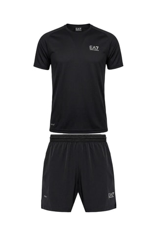 T-shirt et short - Noir