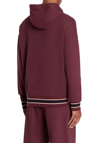 Sweat à capuche - Rouge