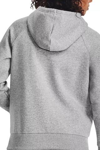 Sweat à capuche - Gris chiné et blanc