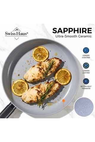 Sauteuse revêtement céramique Speiez Castle - 2,8 l