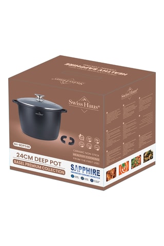 Marmite revêtement céramique Basel Premium - 7 l
