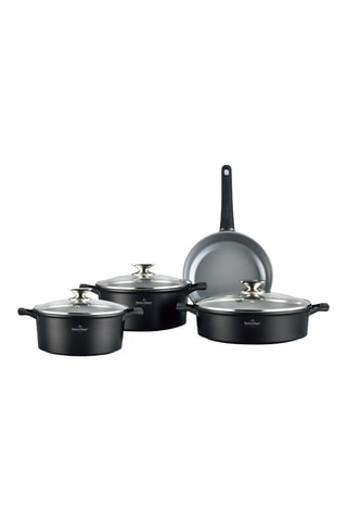 Batterie de cuisine revêtement céramique Lake Geneva - 9 pièces