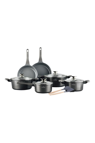 Batterie de cuisine revêtement céramique Basel Premium - 14 pièces