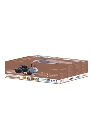 Batterie de cuisine revêtement céramique Zurich Luxury - 17 pièces