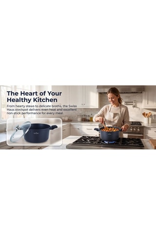 Batterie de cuisine revêtement céramique Basel Premium - 14 pièces