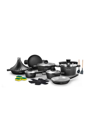 Batterie de cuisine revêtement céramique Zurich Luxury - 20 pièces