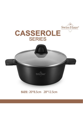 Batterie de cuisine revêtement céramique Zurich Luxury - 20 pièces