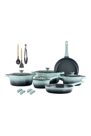 Batterie de cuisine revêtement céramique Zurich Luxury - 17 pièces