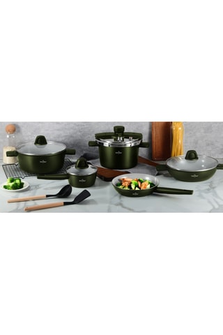 Batterie de cuisine revêtement céramique Zurich Luxury - 20 pièces