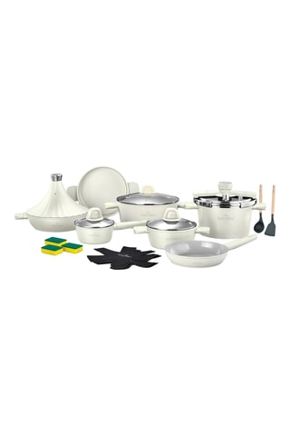 Batterie de cuisine revêtement céramique Zurich Luxury - 20 pièces