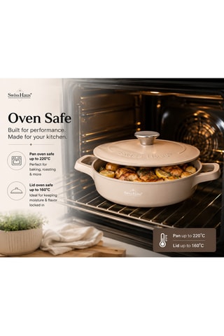 Faitout revêtement céramique Zurich Luxury - 3,9 l