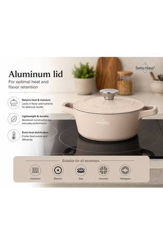 Faitout revêtement céramique Zurich Luxury - 2,5 l