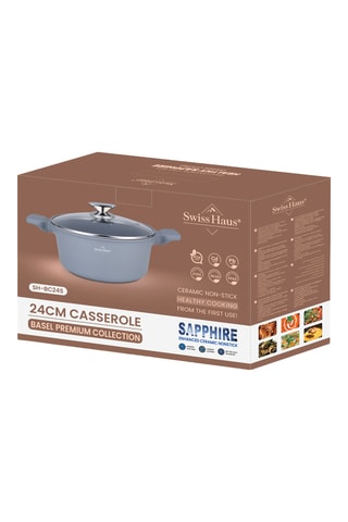 Faitout revêtement céramique Basel Premium - 4 l