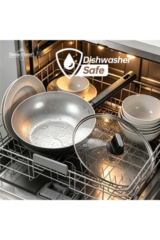 Wok revêtement céramique Speiez Castle - 3,4 l