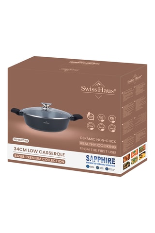 Faitout revêtement céramique Basel Premium - 6,7 l