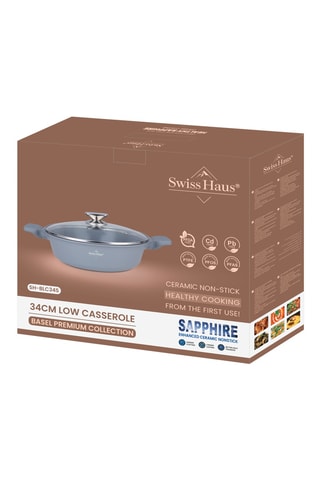 Faitout revêtement céramique Basel Premium - 6,7 l