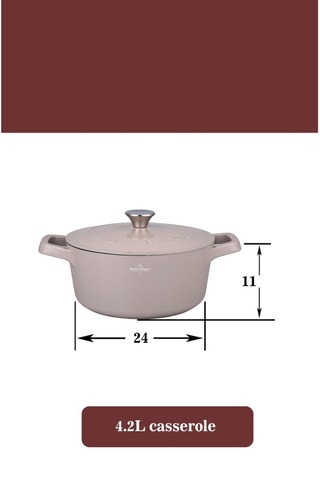 Faitout revêtement céramique Zurich Luxury - 4,2 l