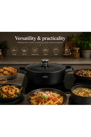 Faitout revêtement céramique Zurich Luxury - 3,9 l