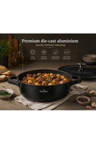 Faitout revêtement céramique Zurich Luxury - 3,9 l