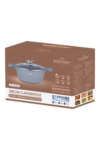 Faitout revêtement céramique Basel Premium - 6 l