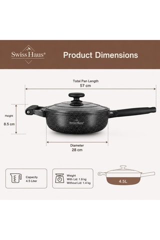 Sauteuse Lausanne Diamond - 29 cl