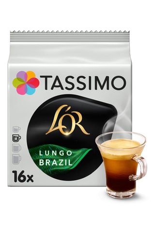 80 dosettes Tassimo - L'Or Café Lungo Brazil - 5 x 16 dosettes