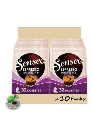 320 dosettes Senseo - Espresso Intense - 10 x 32 dosettes