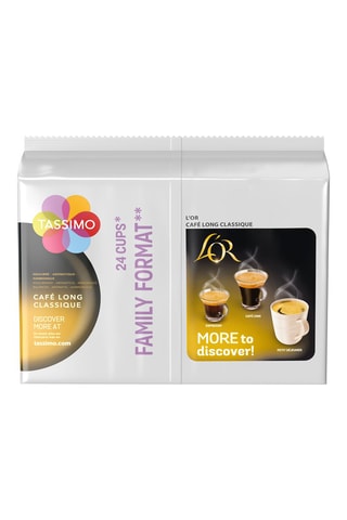 120 dosettes Tassimo - L'Or Café Long Classique - 5 x 24 dosettes