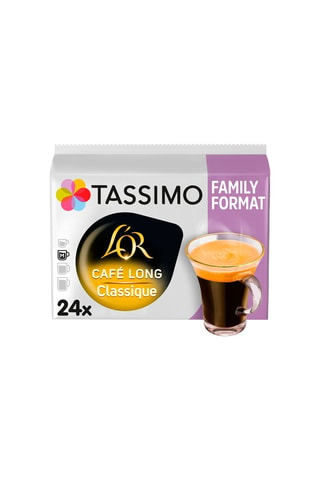 120 dosettes Tassimo - L'Or Café Long Classique - 5 x 24 dosettes