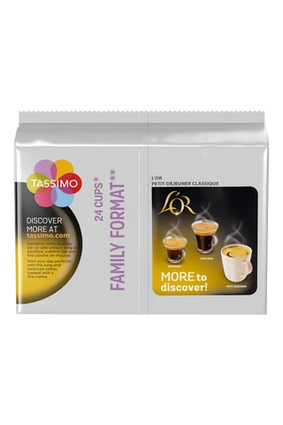 120 dosettes Tassimo - L'Or Café Petit déjeuner Classique - 5 x 24 dosettes
