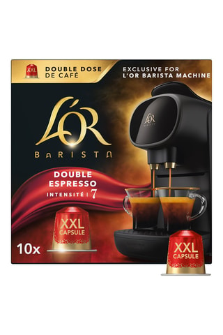 50 capsules - Café Double Espresso - Intensité 7 - 5 x 10 capsules L'Or Barista