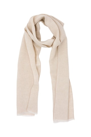 Echarpe en lin Lemaitre Demeestere - Beige