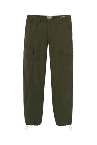 Pantalon loose - Vert olive