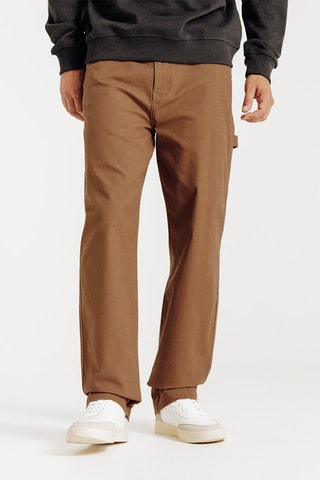 Pantalon droit - Marron