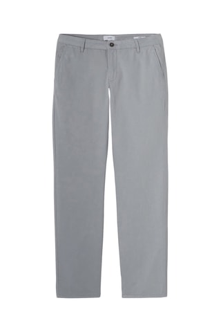 Pantalon straight - Bleu-gris