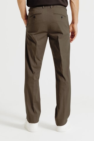 Pantalon droit - Marron