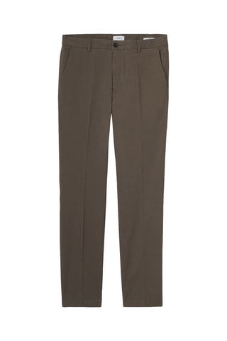 Pantalon droit - Marron